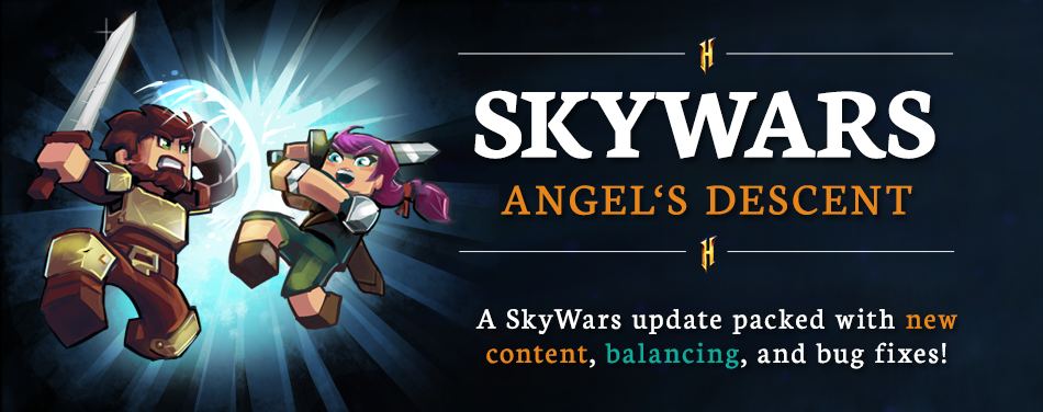 Hypixel SkyWars: Angel's Descent update banner