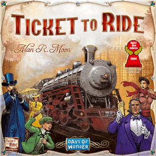Ticket to Ride board game box cover